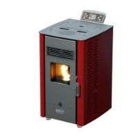 ELM 4kw Red Pellet Stove (Eco ) -  - 105-103632