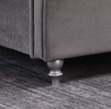 Kilkenny Grey Bed - 4FT6 - W 148 X H 135 X L 239 - KILKENNYGREYBED