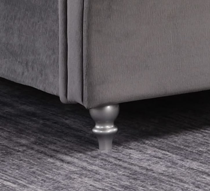 Kilkenny Grey Bed - 4FT6 - W 148 X H 135 X L 239 - KILKENNYGREYBED