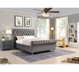 Kilkenny Grey Bed - 5FT - W 165 X H 135 X L 248 - KILKENNYGREYBED