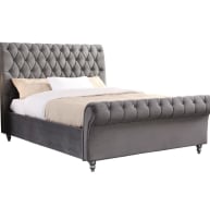 Kilkenny Grey Bed - 4FT6 - W 148 X H 135 X L 239 - KILKENNYGREYBED