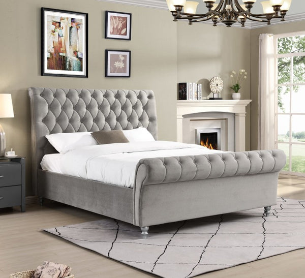 Kilkenny Silver Bed - 4FT6 - W 148 X H 135 X L 239 - KILKENNYSILVERBED