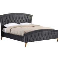 Kingston Standard Bed - 4FT6 - W 165 X H 120 X L 207 - KINGSTON-STANDARD-BED