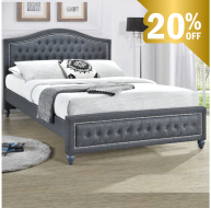 Taylor Bed - 5FT - W 159 X H 120 X L 217 - TAYLORBED