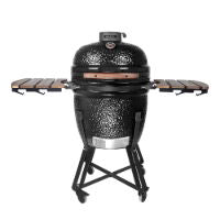 BBQ 21Inch Kamado Grill (Black) -  - 105-917588