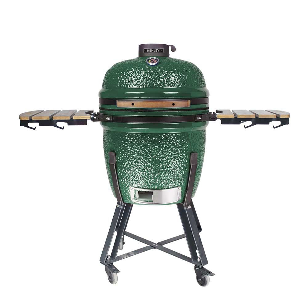BBQ 21Inch Kamado Grill (Green) -  - 105-737659