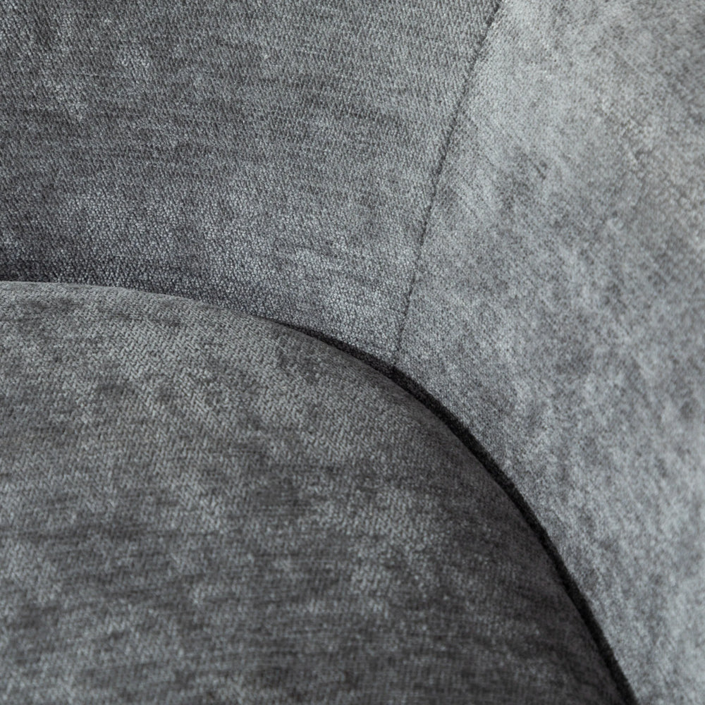 Chair + Footstool 1986 Dark Grey - Chair+Footstool1986DarkGrey