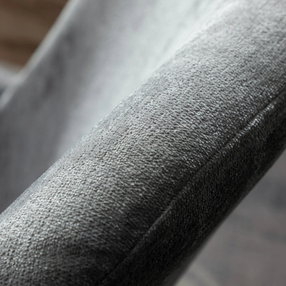 Chair + Footstool 1986 Dark Grey - Chair+Footstool1986DarkGrey