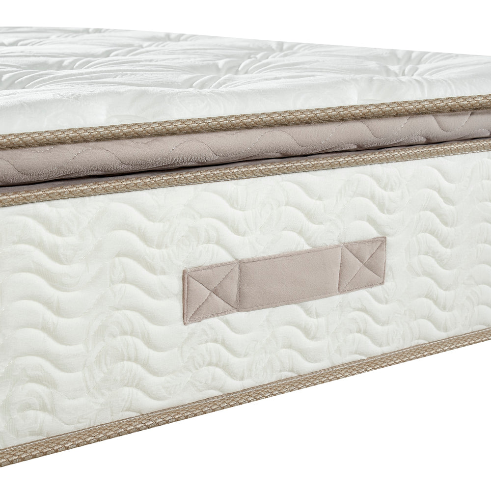 G06 Plush Velvet - 4FT6 - W 137 X H 28 X L 190 - G06-MATTRESS