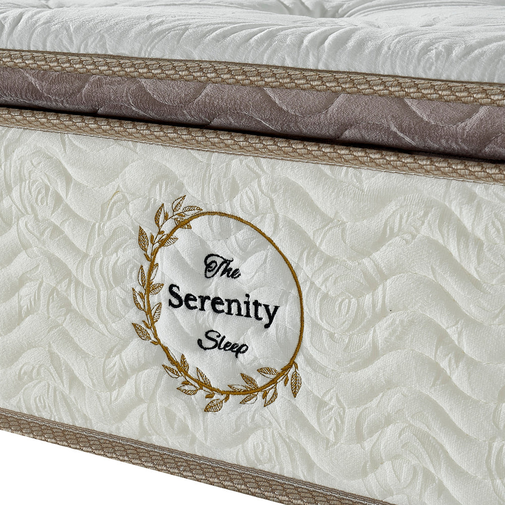 G06 Plush Velvet - 4FT6 - W 137 X H 28 X L 190 - G06-MATTRESS