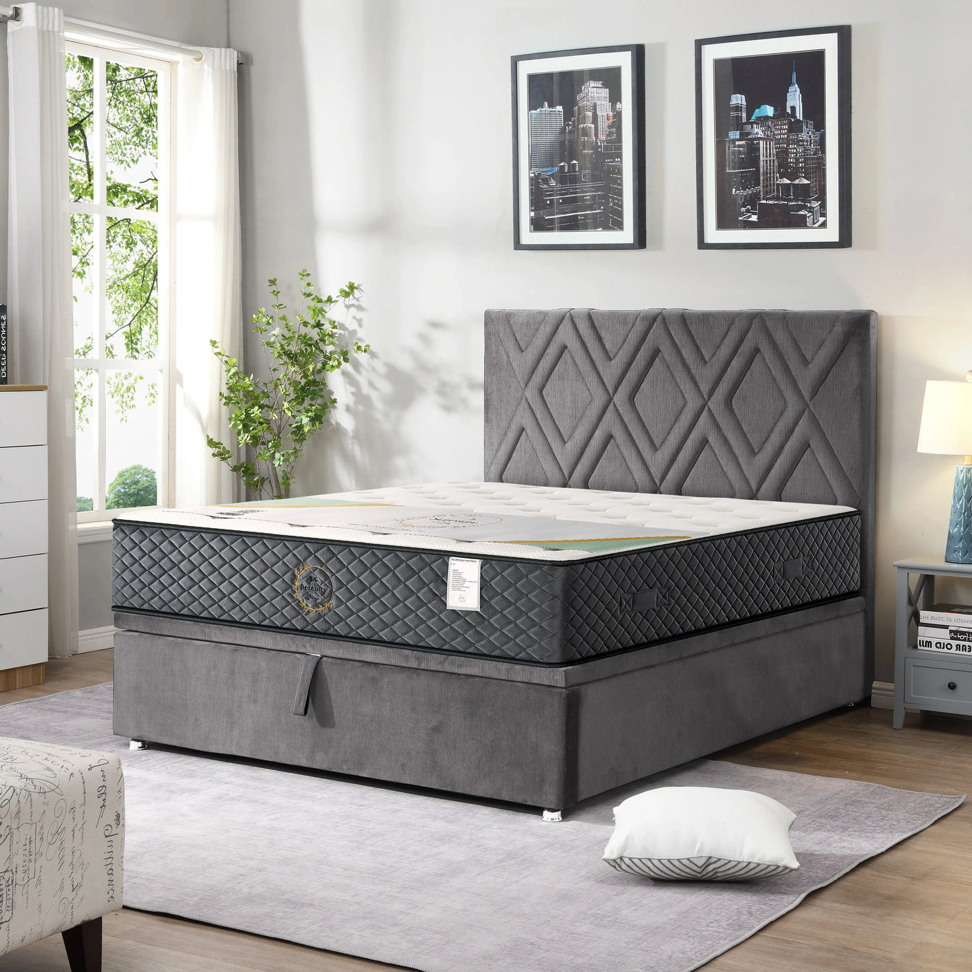 G07 Reversible - 4FT6 - W 137 X H 30 X L 190 - G07-MATTRESS