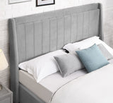Mayo Bed Grey - Mayo Grey Bed 4ft 6 W 157.5 X H 135 X L 209 - Mayo Bed Grey