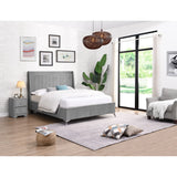 Mayo Bed Grey - Mayo Grey Bed 4ft 6 W 157.5 X H 135 X L 209 - Mayo Bed Grey