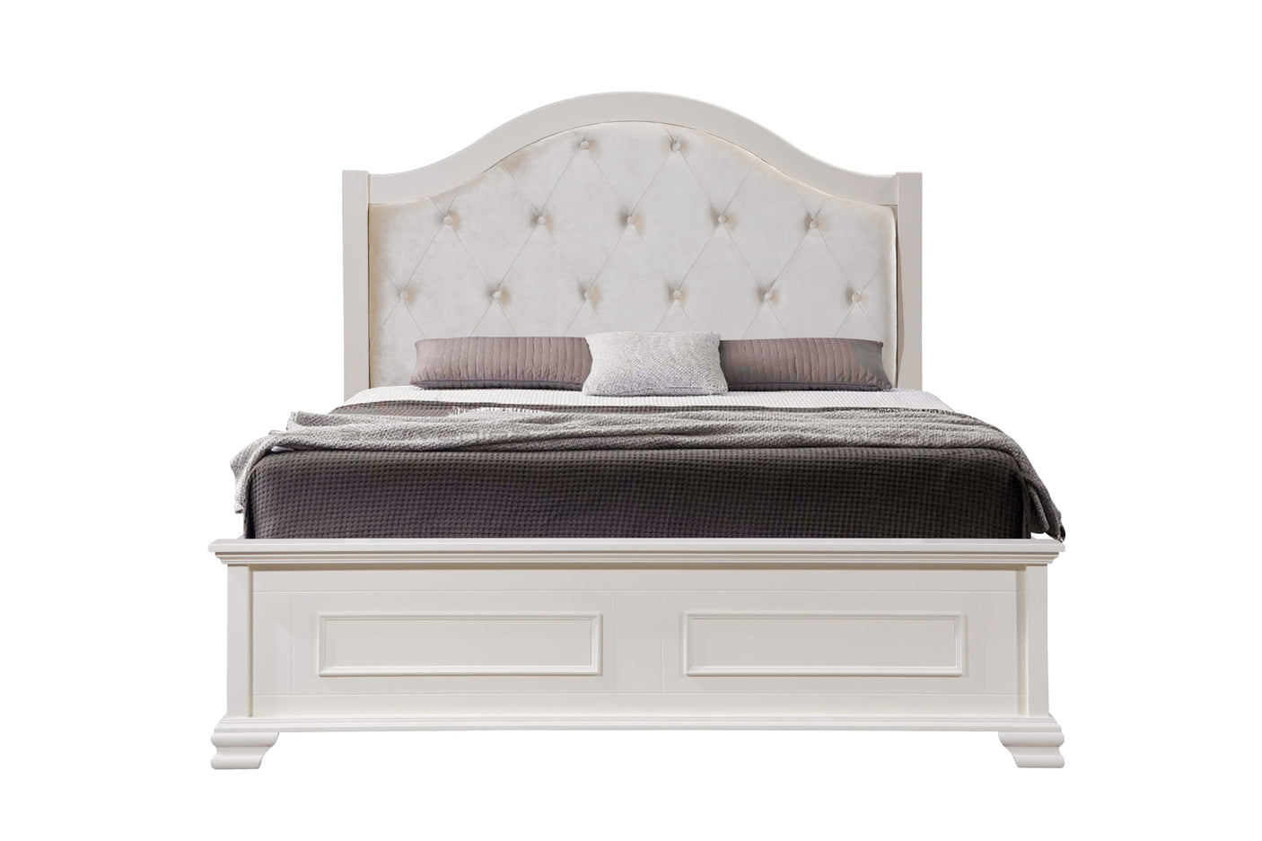 Charlotte Bed - Charlotte 5ft Bed: (W) 169 x (H) 153x (L) 212 cm - Charlotte Bed