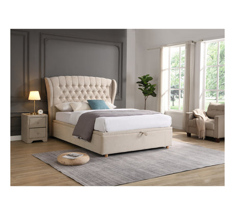 Lily Headboard - Lily Gas-Lift Headboard 4ft6 - (W) 166.5 x (H) 135 - Lily Gas-Lift Headboard