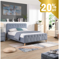 Roscommon Bed - Roscommon 5FT Bed W 159 X H 105 X L 218 - Roscommon Bed