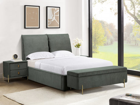 Waterford Bed Green - Waterford 4ft 6 Green W 151 X H 120 X L 213 - Waterford Bed Green
