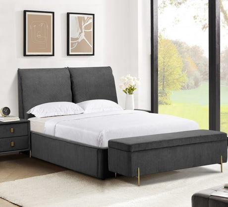 Waterford Bed Grey - Waterford 5ft Grey W 167 X H 120 X L 223 - Waterford Bed Grey