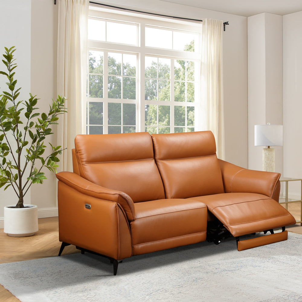 Porto Leather Collection - Porto 1 Seater W 96 X D 96 X H 104 - Porto Leather Collection