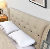 Tyrone Gas Lift Bed - Tyrone Gas Lift 4ft6 Bed (W) 180 x (H) 125 x (L) 203 - Tyrone Gas Lift Bed