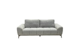 Hallie Fabric 2 Seater - Grey Weave