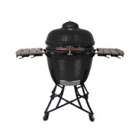 BBQ 24Inch Kamado Grill (Black) -  - 105-590830
