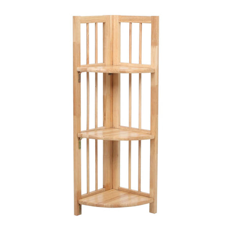 Natural Corner Shelf Organizer