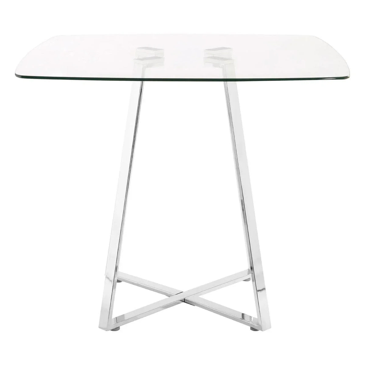 Silver Intersect Dining Table – Home Centre Direct