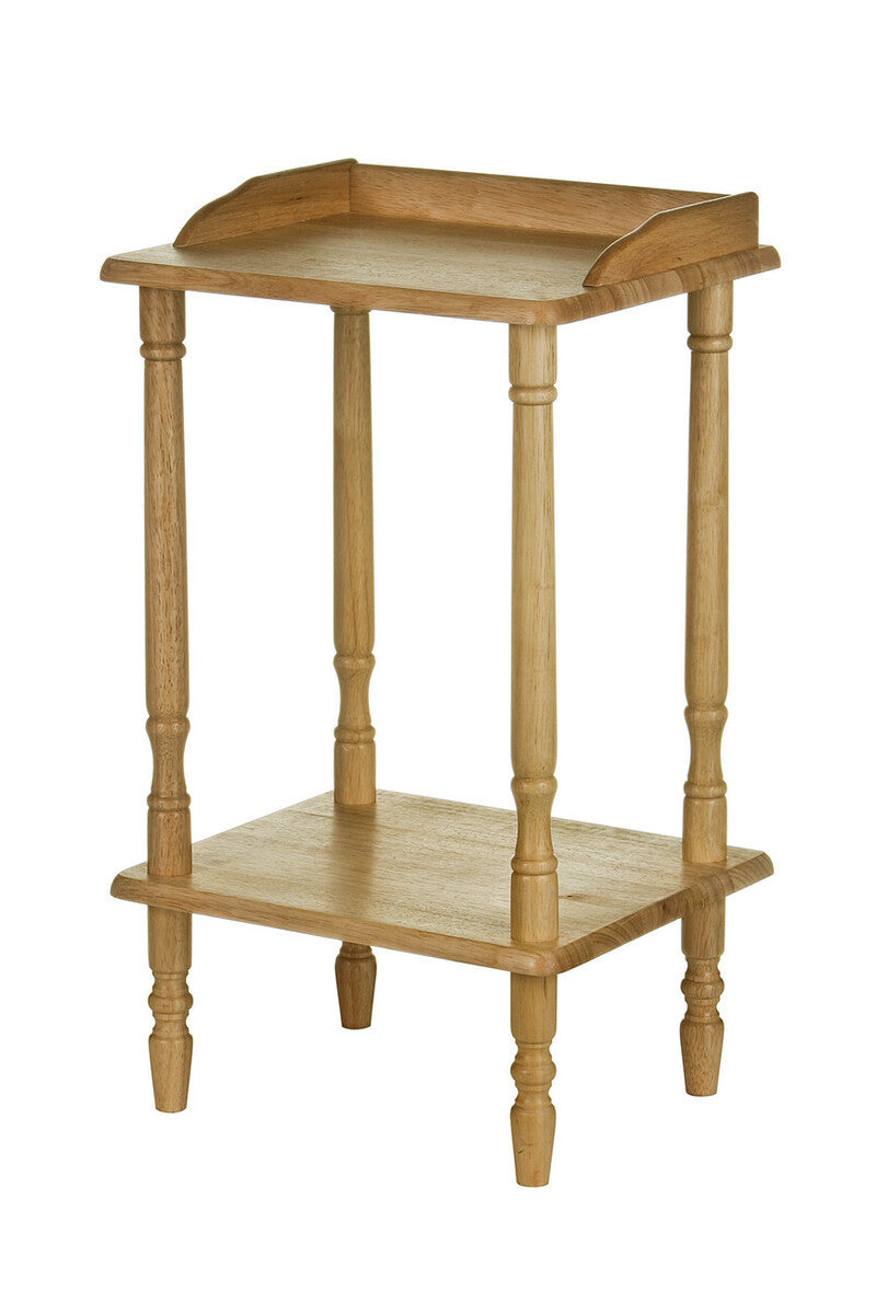 Heva Tropical Hevea Wood Side Table
