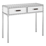 Luxury Rivet Hallway Console Table