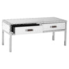 Title Luxe Mirrored Coffee Table