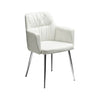 Sleek Chrome Leg Chair