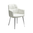 Sleek Chrome Leg Chair