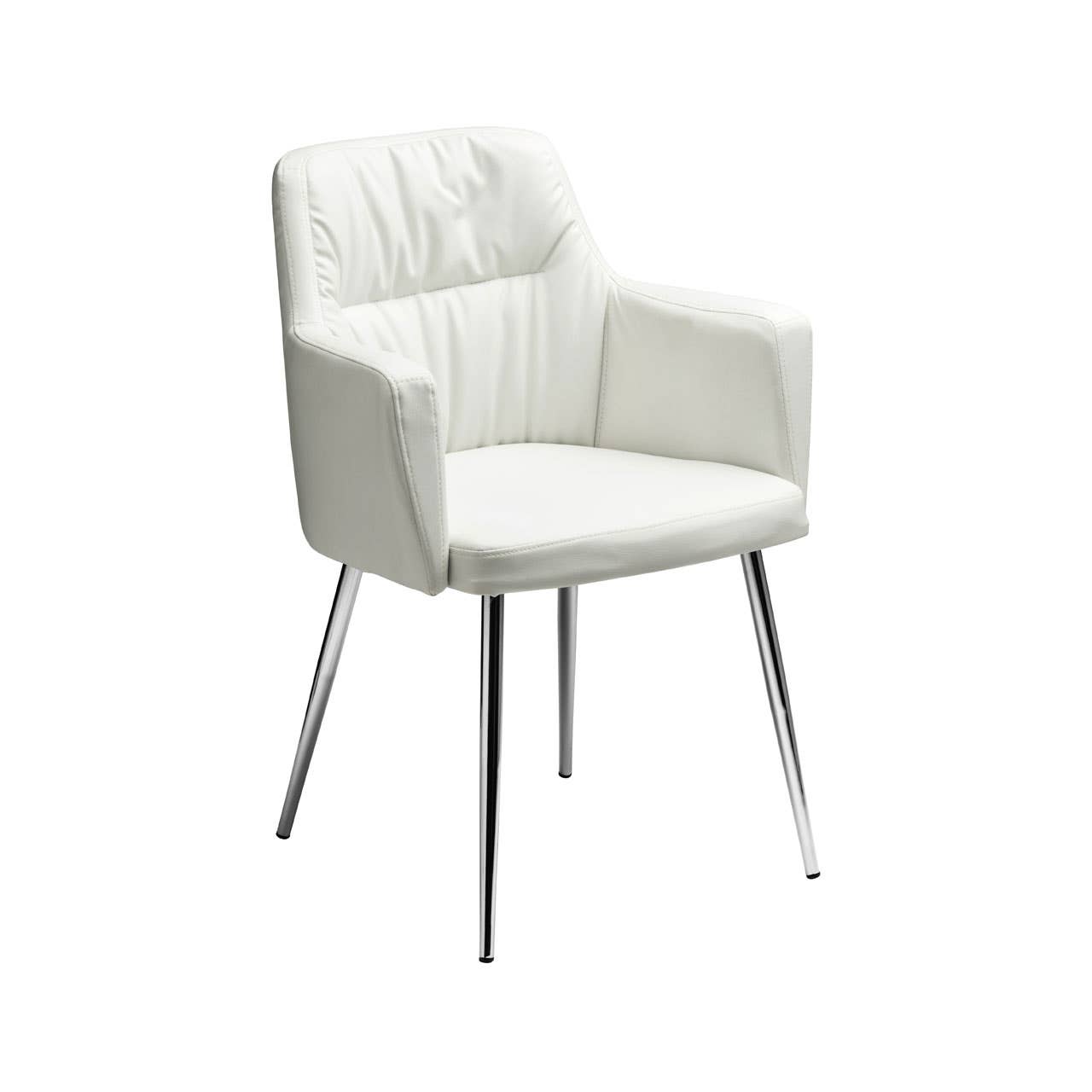 Sleek Chrome Leg Chair