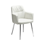 Sleek Chrome Leg Chair