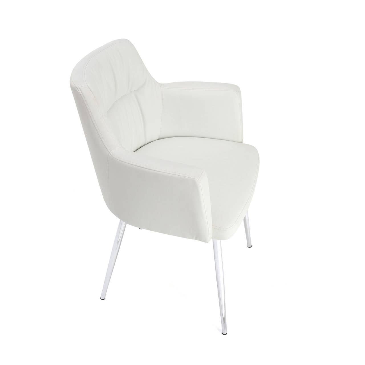 Sleek Chrome Leg Chair