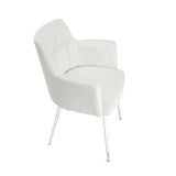 Sleek Chrome Leg Chair