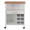 Sleek Kitchen Storage Trolley