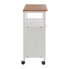Sleek Kitchen Storage Trolley