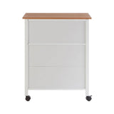 Sleek Kitchen Storage Trolley