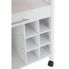 Sleek Kitchen Storage Trolley