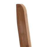 Glossy Wood Ladder Shelf