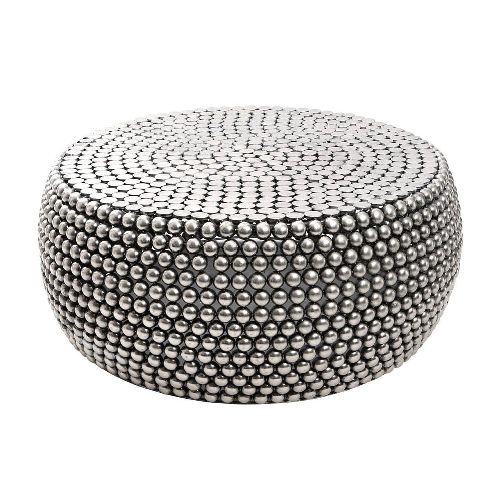 Eclectic Silver Coffee Table