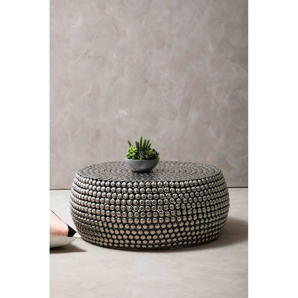 Eclectic Silver Coffee Table