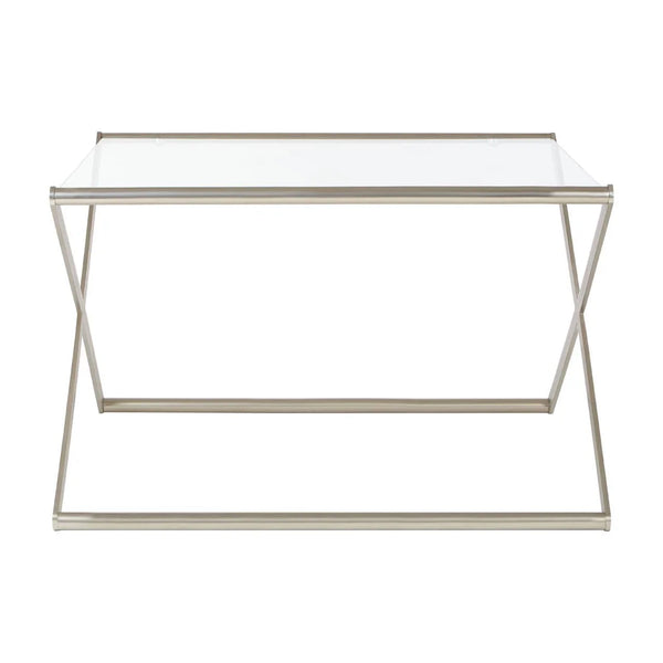 Roma Satin Nickel Coffee Table
