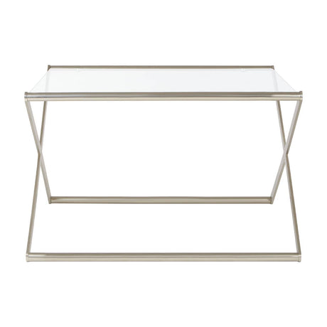 Roma Satin Nickel Coffee Table