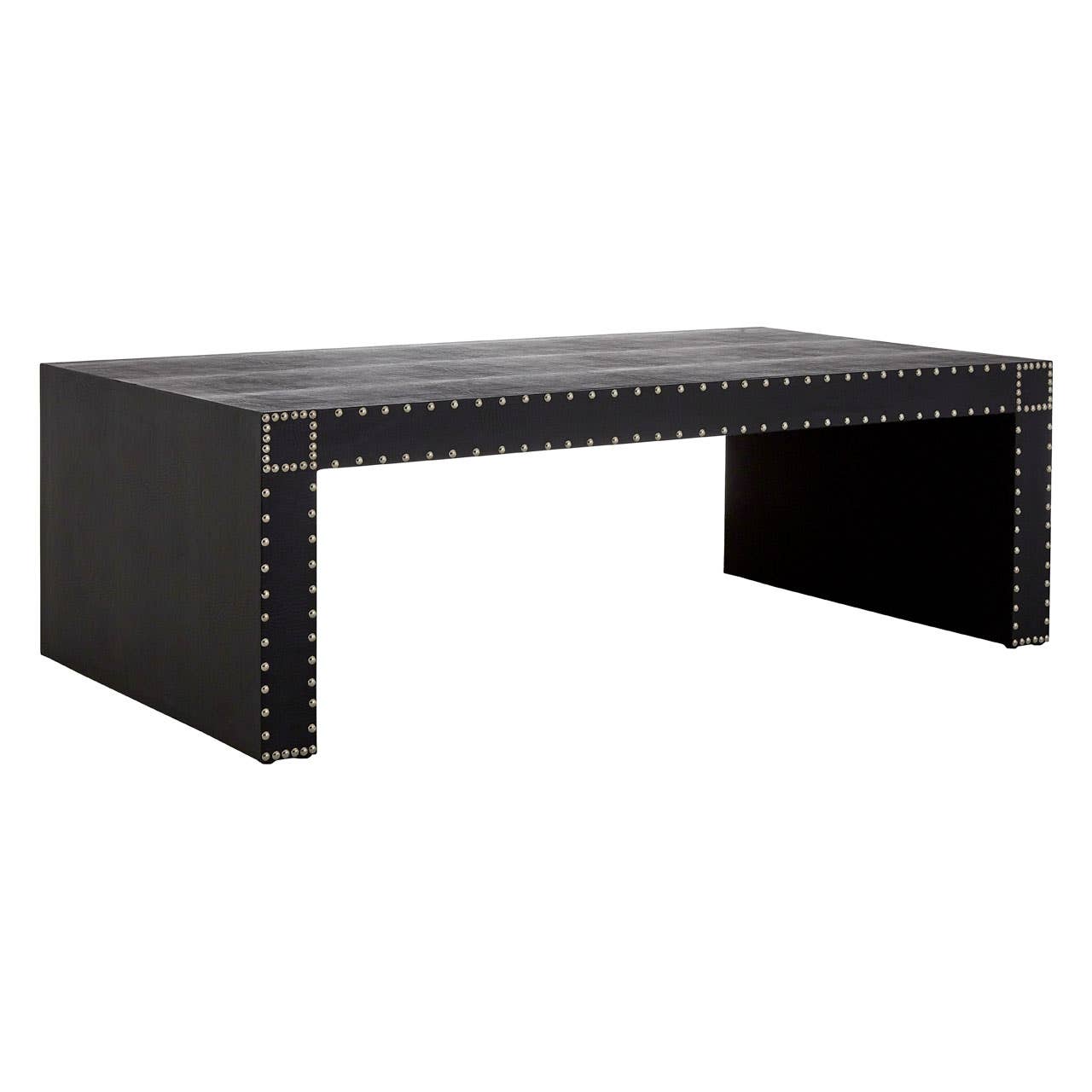 Studded Silver Coffee Table