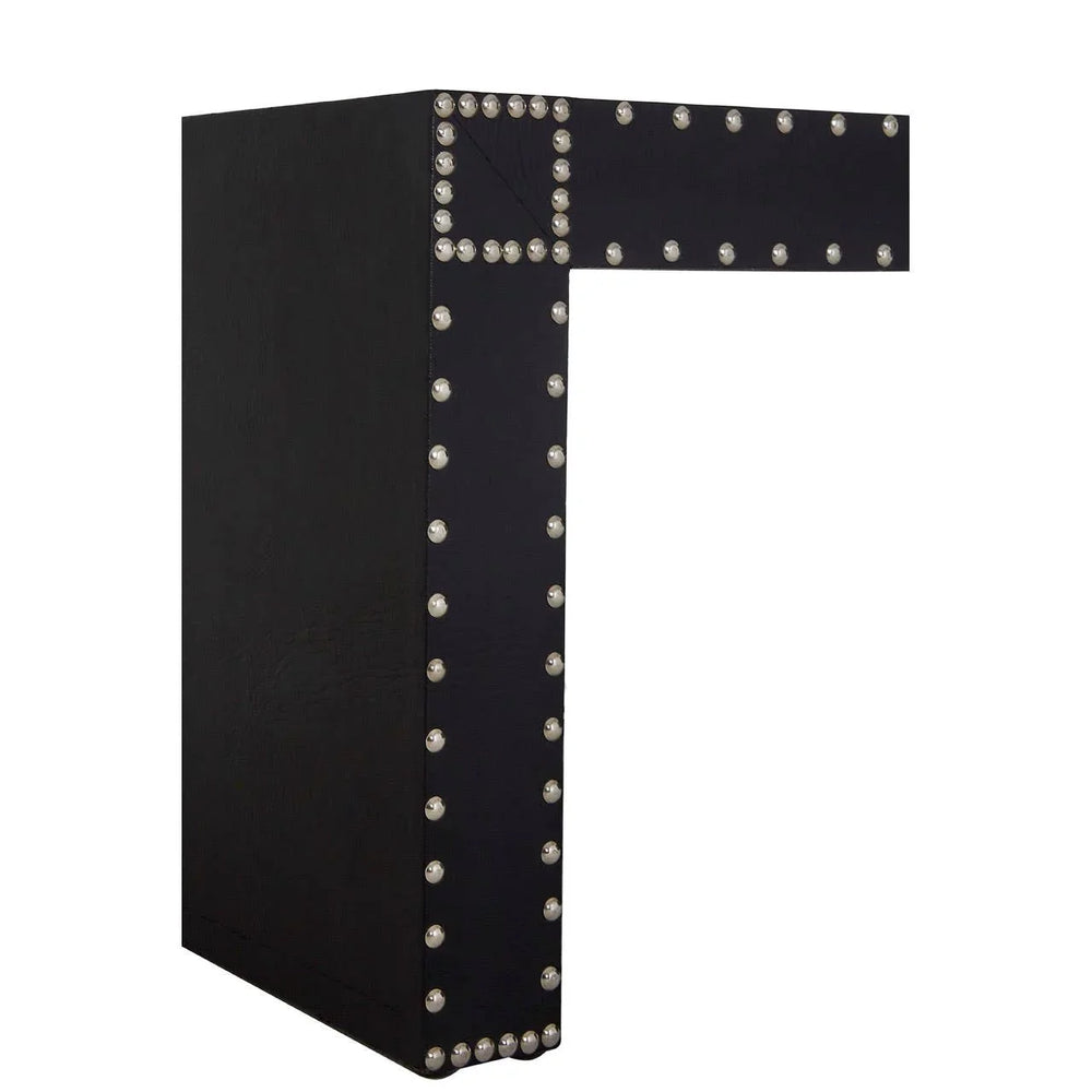 Studded Silver Coffee Table