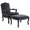 Plush Grey Velvet Lounge Set