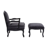 Plush Grey Velvet Lounge Set